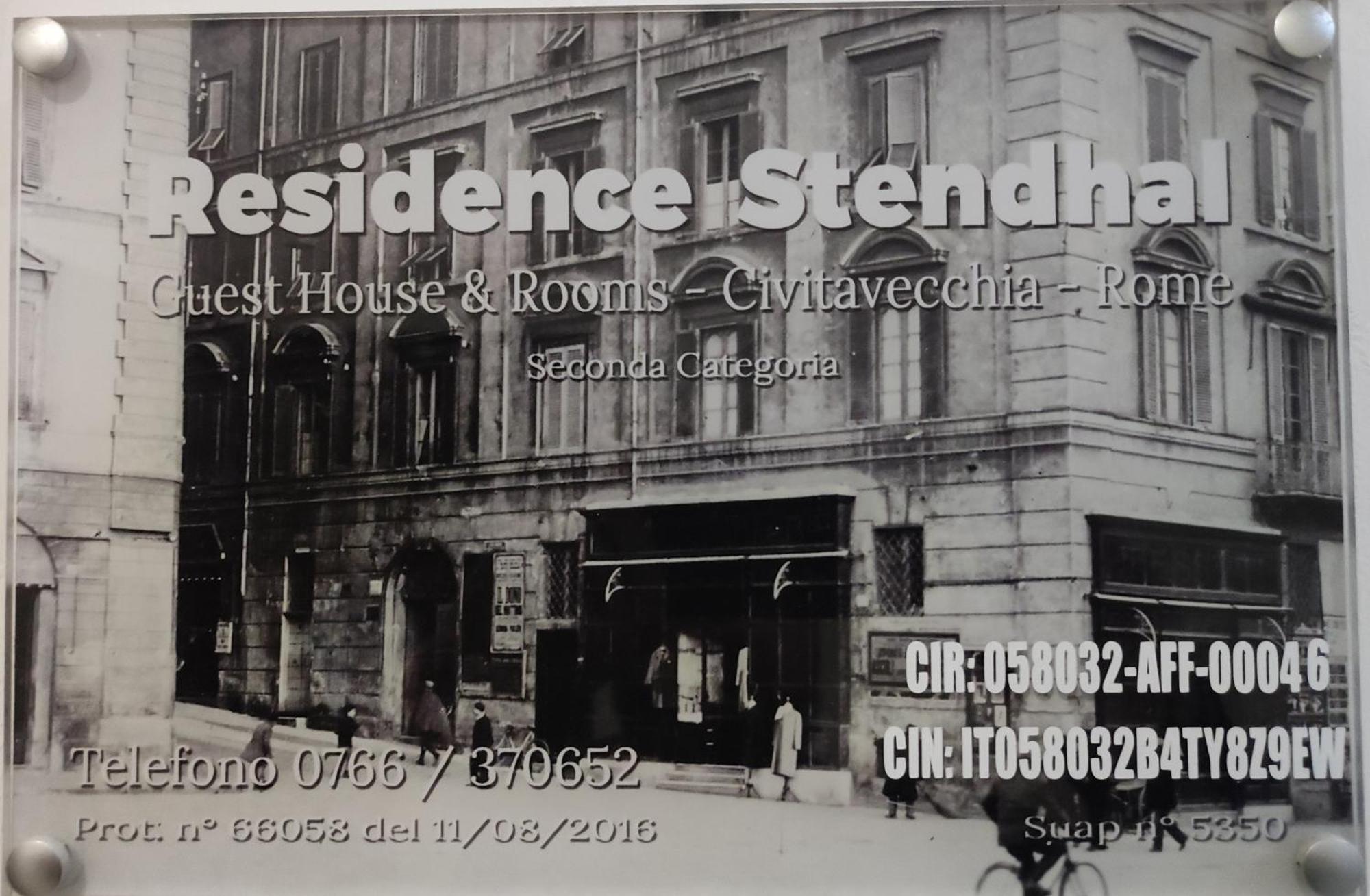 Residence Stendhal Guest House Civitavecchia Exterior photo
